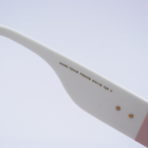 Marc Jacobs MARC 724/S 0FWM 4S Sunglasses Nude Cat Eye Frame, Brown Lenses - Picture 5 of 10